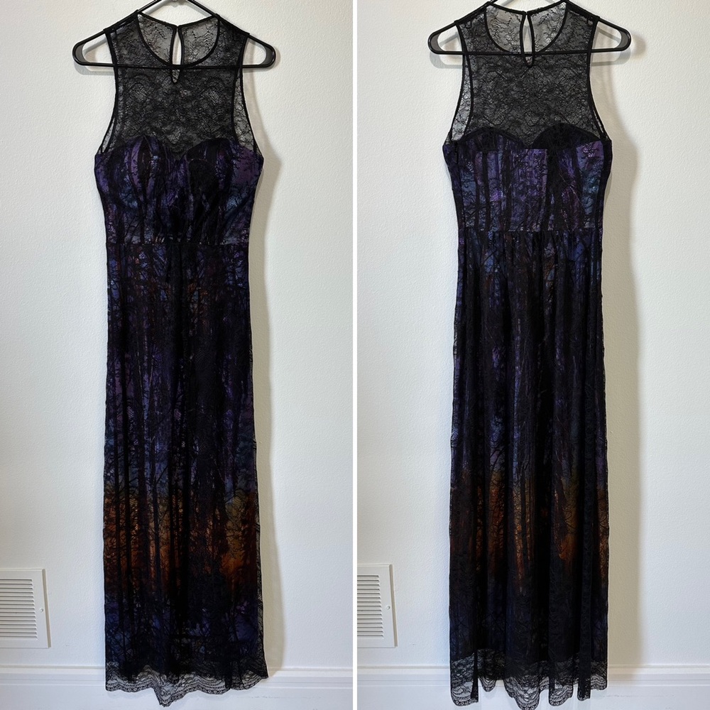 Bebe Lace Overlay Maxi Dress - 4 - Picture 2 of 16